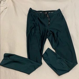 Nike 7/8 length dark teal running pant